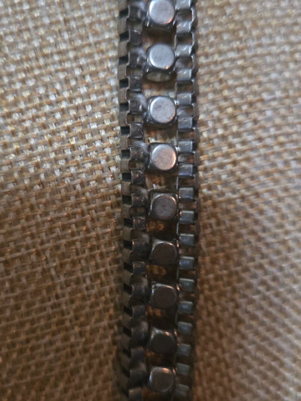 Kenneth Cole Silver-Tone Long Chain Necklace NWT 39.5" MSRP $45 - Picture 5 of 8